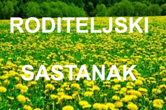 Thumbnail for the post titled: Roditeljski sastanak